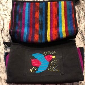 Handmade Guatemalan clutch bags